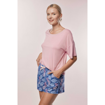 Josefina пижама PC72 (образец) (голубой-розовый)