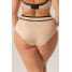 ORIENTAL Briefshighwaist Трусы высокие Бежевый + черный