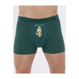 280-7 TATTOO MINI Облегающие боксеры Зеленый