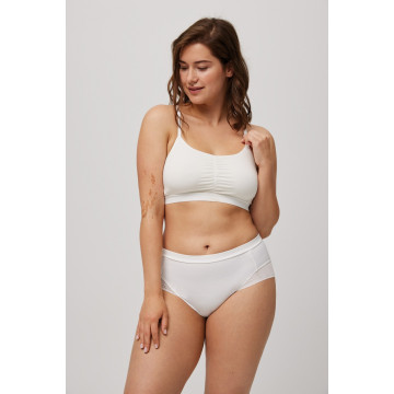 19342 High waist Трусы высокие Белый