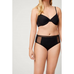 19536 High waist Трусы высокие Черный