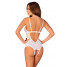 HEAVENLLY Crotchless Teddy Боди Белый