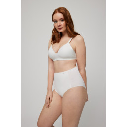19691 High waist Трусы высокие Белый