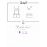 SERVICEGIRL Set Игровой костюм Черный + красный