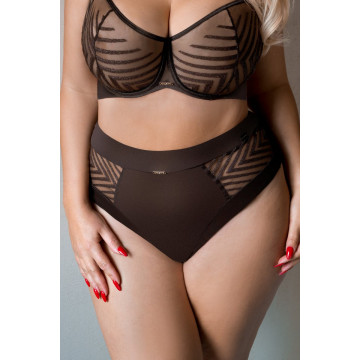 BROWNIE Briefshighwaist Трусы высокие Шоколадный