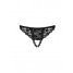 LETICA Thong crotchless Трусы стринги Черный