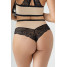 LIME Stringshortshighwaist Трусы высокие стринги Бежевый + лайм