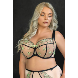 LIME Softfullcup Бюст Бежевый + лайм