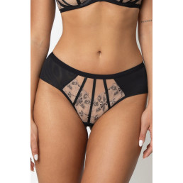 OLIVIA Mini Трусы бразильяно Черный