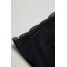 19684 High waist Трусы слипы Черный