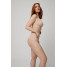 19689 High waist thong Трусы высокие стринги Телесный