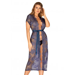 FLOWLACE Peignoir Пеньюар Синий