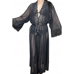 FLORANCE BLACK Пеньюар женский Черный