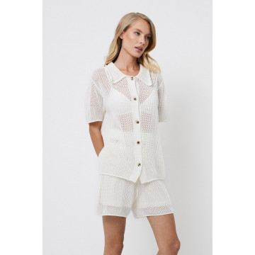 SARA SET Пижамный комплект с шортами Шампань