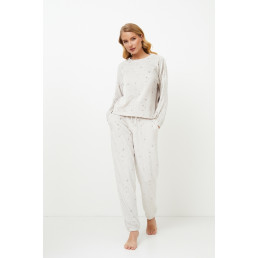 MEREDITH SET Пижамный комплект женский св. Серый