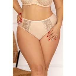 BETTY COFFEE Briefsmidi Трусы высокие Бежевый