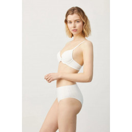 19652 High waist Трусы высокие Белый