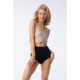 AMBER MAXI HIGH Трусы высокие Черный