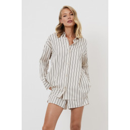 SERAPHINE SET Пижамный комплект с шортами Кремовый