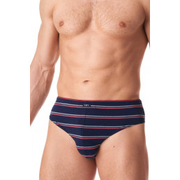 MPP 038 B23 Трусы слипы 2 шт. в упаковке т. Синий + св. Серый