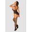 G325 Bodystocking Черный