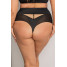 SIMPLE Stringhighwaist Трусы высокие стринги Черный