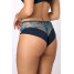 JESSIKA BLUE Трусы бразильяно т. Синий + бирюзовый