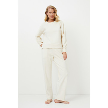NORELLA SET SOFT Пижамный комплект женский Экрю
