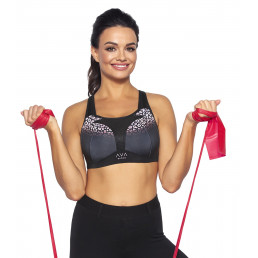 Carri M Maxi active бюст (крючки) (черный)