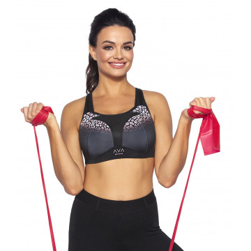 Carri M Maxi active бюст (крючки) (черный)
