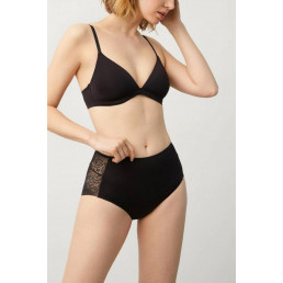 19191 High waist Трусы высокие Черный