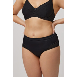 19342 High waist Трусы высокие Черный