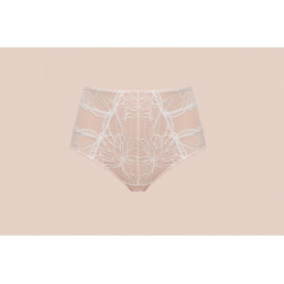 FizzyDelight classic трусы с завышенной талией (телесный)