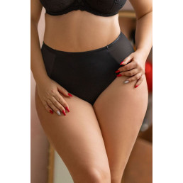 FORTUNA COMFORT BLACK Briefshighwaist Light Трусы высокие Черный