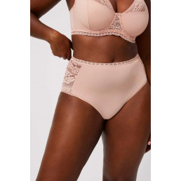 10591 High waist Трусы высокие Пудровый