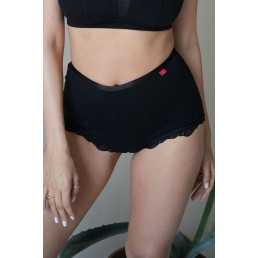 MARCELLA BLACK Shorts micromodal Трусы шорты Черный