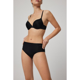 19693 High waist Трусы высокие впитывающие Черный
