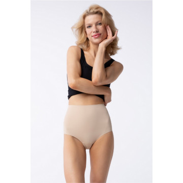 AMBER MAXI HIGH Трусы высокие Бежевый
