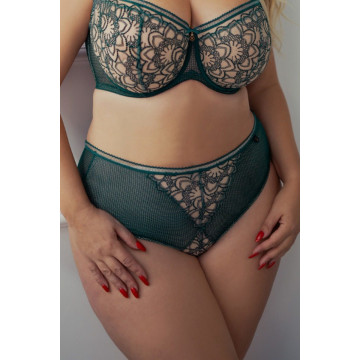 ESSENCE Briefshighwaist Трусы высокие Изумруд