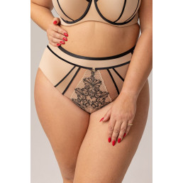 ORIENTAL Briefshighwaist Трусы высокие Бежевый + черный