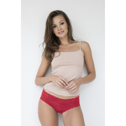 BELLIE CZERWONE Трусы слипы Красный