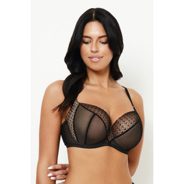 MIRANDA BLACK Semi soft Бюст Черный