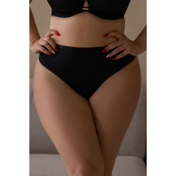 CASUAL Stringshortshighwaist Трусы высокие стринги Черный