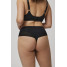 19341 High waist Трусы высокие стринги Черный