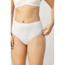 19642 High waist Трусы высокие Белый