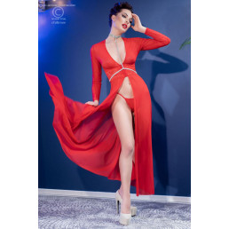 4421 Dress Сорочка Красный