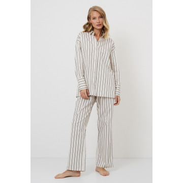 SERAPHINE SET Пижамный комплект со штанами Кремовый