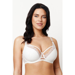 CAROLINE Semi soft Бюст Молочный
