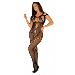 G322 Bodystocking Черный