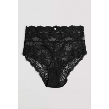 10141 High waist Трусы высокие Черный